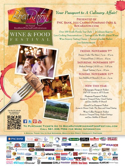 Boca Raton Wine and Food Festival 2012