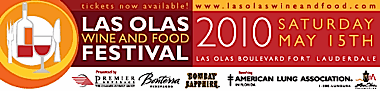 2010 Las Olas Wine and Food Festival in downtown Fort Lauderdale