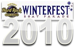 WINTERFEST 2010 Boat Parade at Hard Rock Hotel
