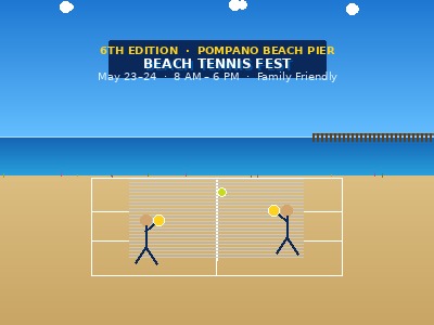 Beach Tennis Fest 6th Edition Pompano Beach Pier May 23 24 2026