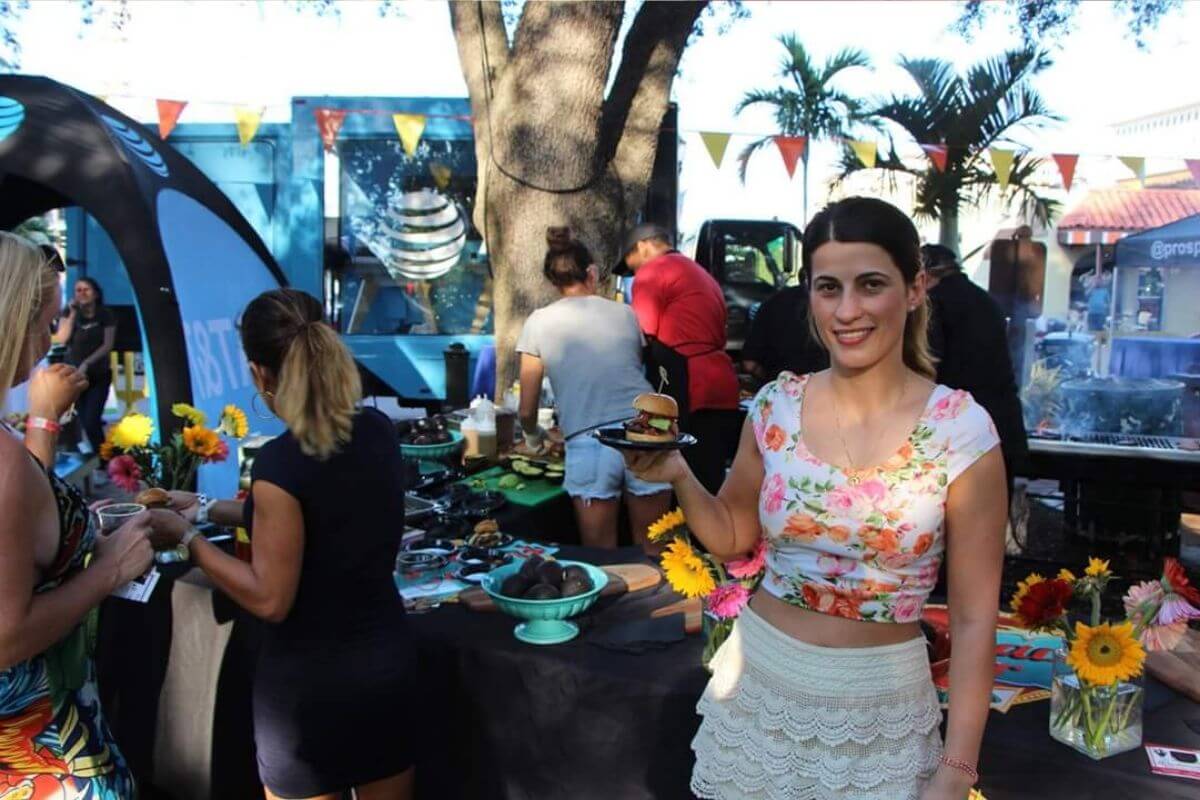 Fine dining dishes from South Florida chefs at the Wine and Food Festival