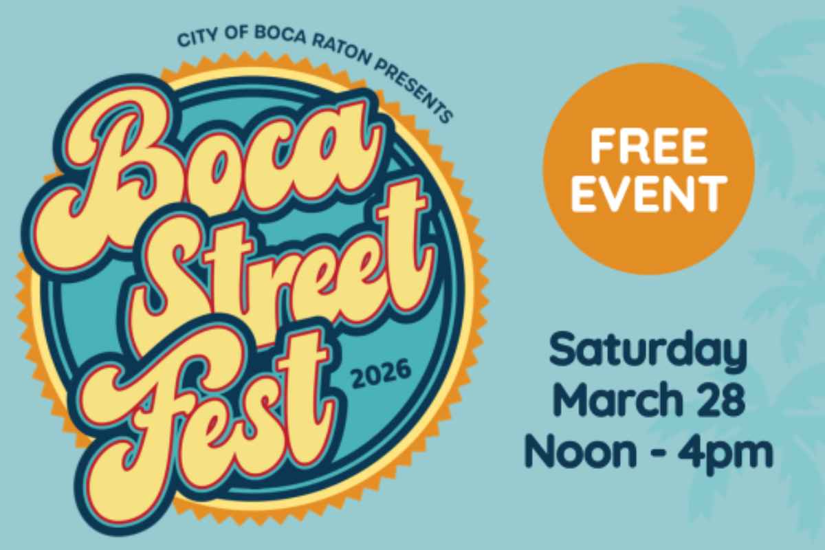 Boca Street Fest 2026 at Mizner Park Amphitheater Boca Raton — Free Community Festival