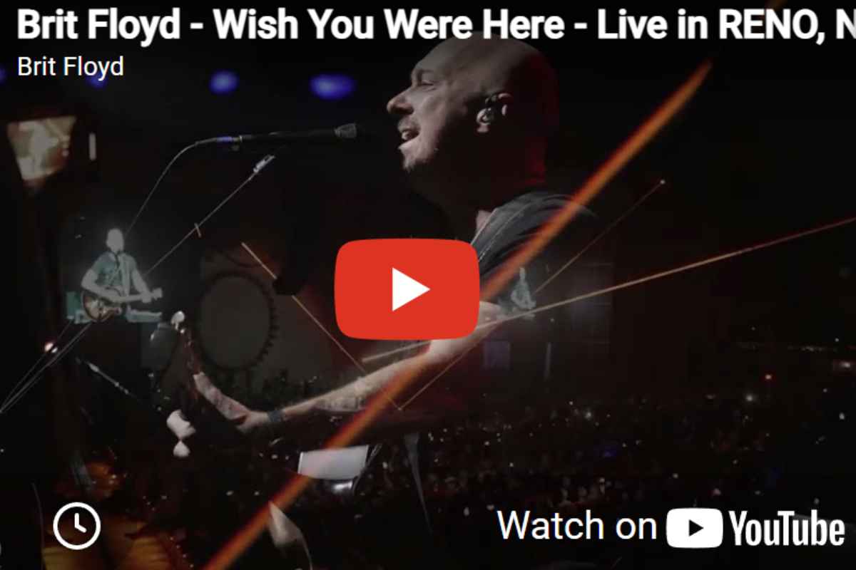 Brit Floyd live show laser and light spectacle
