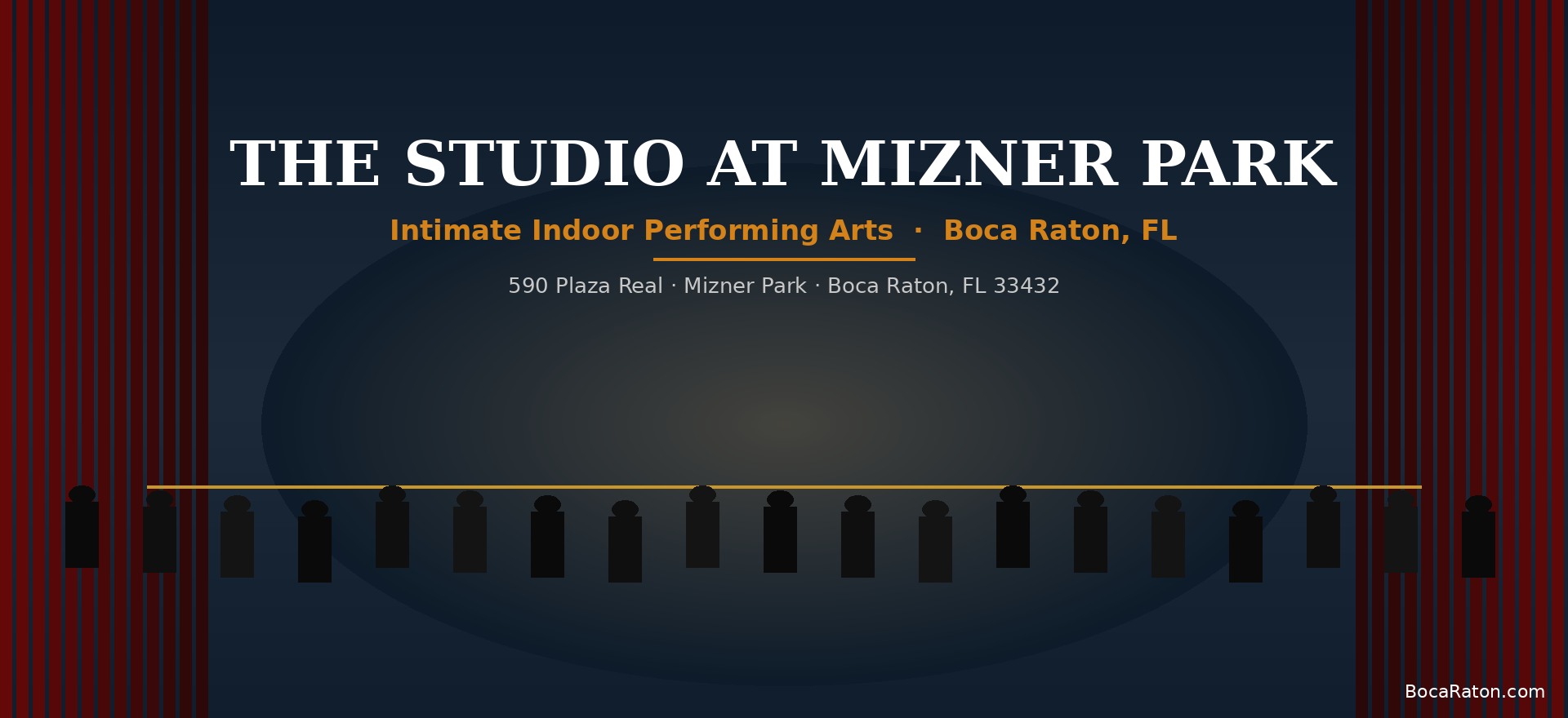 The Studio at Mizner Park Boca Raton intimate indoor performance venue