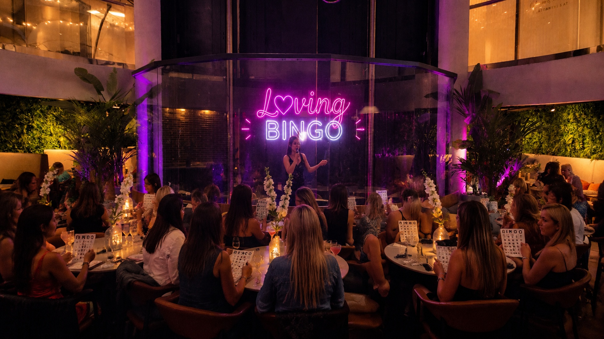 The Vine Restaurant and Bar Lounge Boca Raton weekly bingo night